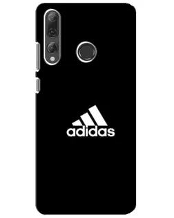 Чехол для Huawei P Smart Plus 2019 с картинкой «Черная классика Adidas»