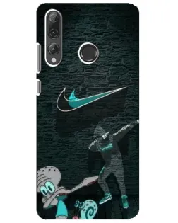 Чехол для Huawei P Smart Plus 2019 с картинкой «Спортивный арт Nike» Чехол для Huawei P Smart Plus 2019 с картинкой «Спортивный арт Nike»