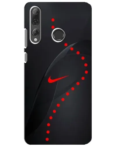Чехол для Huawei P Smart Plus 2019 с картинкой «Абстрактный дизайн Nike»