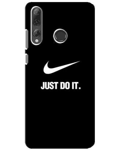 Чехол для Huawei P Smart Plus 2019 с картинкой «Классический принт Nike»