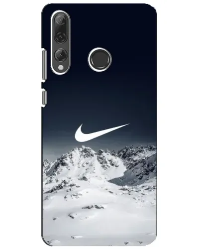Чехол для Huawei P Smart Plus 2019 с картинкой «Nike — зимние горы»