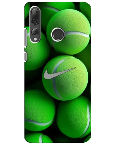 Чехол для Huawei P Smart Plus 2019 с картинкой «Теннисные мячи Найк»