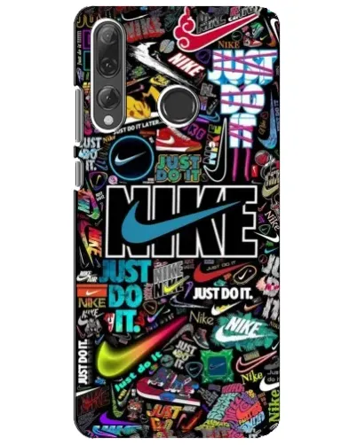 Чехол для Huawei P Smart Plus 2019 с картинкой «Яркий коллаж Nike» Чехол для Huawei P Smart Plus 2019 с картинкой «Яркий коллаж Nike»