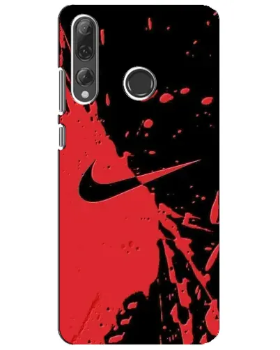 Чехол для Huawei P Smart Plus 2019 с картинкой «Красные брызги Nike» Чехол для Huawei P Smart Plus 2019 с картинкой «Красные брызги Nike»
