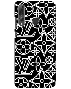 Чехол для Huawei P Smart Plus 2019 с картинкой «Черно-белый узор LV» Чехол для Huawei P Smart Plus 2019 с картинкой «Черно-белый узор LV»
