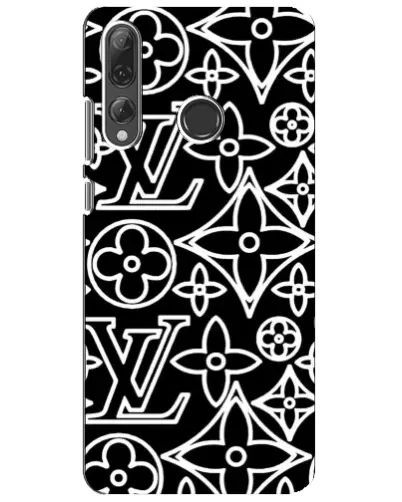 Чехол для Huawei P Smart Plus 2019 с картинкой «Черно-белый узор LV» Чехол для Huawei P Smart Plus 2019 с картинкой «Черно-белый узор LV»