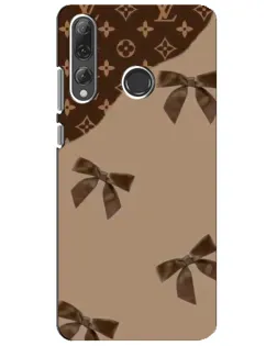 Чехол для Huawei P Smart Plus 2019 с картинкой «LV — кофейный атлас»