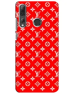 Чехол для Huawei P Smart Plus 2019 с картинкой «Яркий паттерн LV»