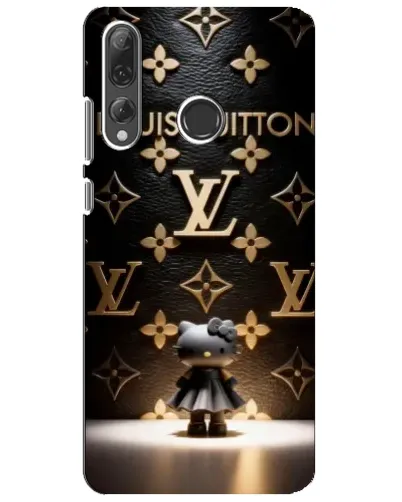 Чехол для Huawei P Smart Plus 2019 с картинкой «Монограмма с фигурой» Чехол для Huawei P Smart Plus 2019 с картинкой «Монограмма с фигурой»
