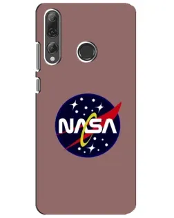 Чехол для Huawei P Smart Plus 2019 с картинкой «NASA — ретро космос»