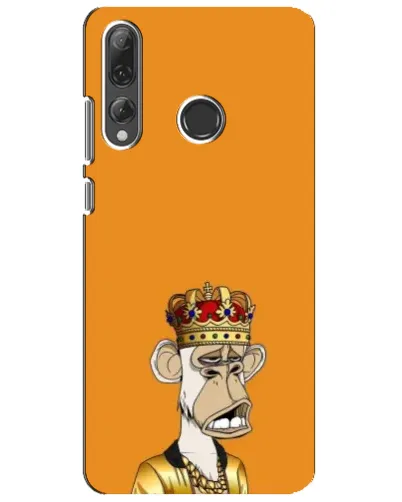 Чехол для Huawei P Smart Plus 2019 с картинкой «Золотая обезьяна Bored Ape»