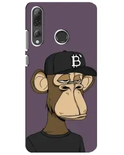 Чехол для Huawei P Smart Plus 2019 с картинкой «Bored Ape в кепке» Чехол для Huawei P Smart Plus 2019 с картинкой «Bored Ape в кепке»