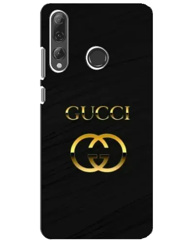 Чехол для Huawei P Smart Plus 2019 с картинкой «Золотой логотип Gucci» Чехол для Huawei P Smart Plus 2019 с картинкой «Золотой логотип Gucci»