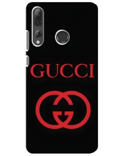 Чехол для Huawei P Smart Plus 2019 с картинкой «Gucci — красный логотип» Чехол для Huawei P Smart Plus 2019 с картинкой «Gucci — красный логотип»