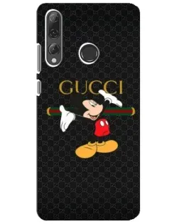 Чехол для Huawei P Smart Plus 2019 с картинкой «Микки Маус Gucci»