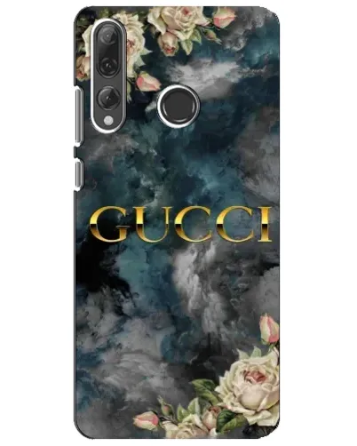 Чехол для Huawei P Smart Plus 2019 с картинкой «Абстрактные цветы Gucci» Чехол для Huawei P Smart Plus 2019 с картинкой «Абстрактные цветы Gucci»