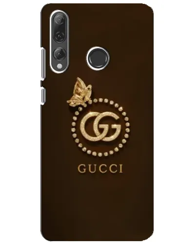 Чехол для Huawei P Smart Plus 2019 с картинкой «Gucci — золотая бабочка» Чехол для Huawei P Smart Plus 2019 с картинкой «Gucci — золотая бабочка»