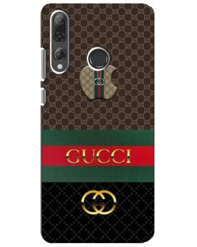 Чехол для Huawei P Smart Plus 2019 с картинкой «Gucci — брендированный десерт» Чехол для Huawei P Smart Plus 2019 с картинкой «Gucci — брендированный десерт»