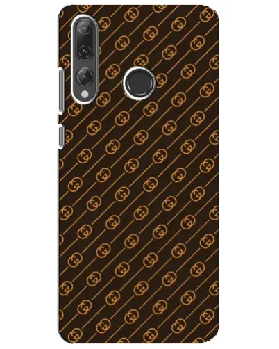Чехол для Huawei P Smart Plus 2019 с картинкой «Gucci — золотые диагонали» Чехол для Huawei P Smart Plus 2019 с картинкой «Gucci — золотые диагонали»