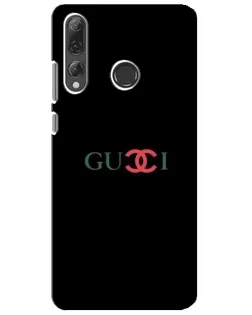 Чехол для Huawei P Smart Plus 2019 с картинкой «Gucci — красный градиент»