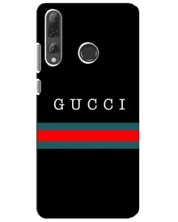 Чехол для Huawei P Smart Plus 2019 с картинкой «Gucci — красный пояс»