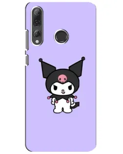 Чехол для Huawei P Smart Plus 2019 с картинкой «Kuromi — нежный фиолетовый»