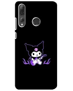 Чехол для Huawei P Smart Plus 2019 с картинкой «Электрическая Kuromi»