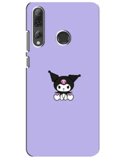 Чехол для Huawei P Smart Plus 2019 с картинкой «Kuromi — фиолетовый минимализм»