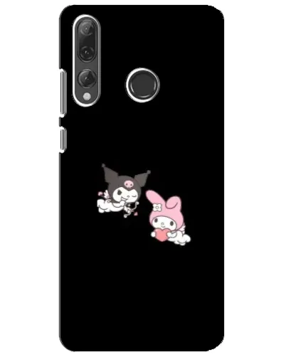Чехол для Huawei P Smart Plus 2019 с картинкой «My Melody и Kuromi»