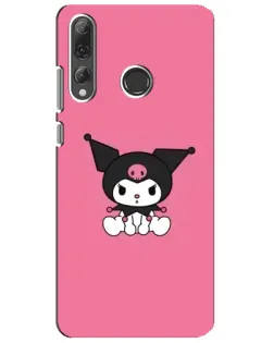 Чехол для Huawei P Smart Plus 2019 с картинкой «Хмурая Kuromi»