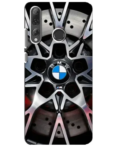 Чехол для Huawei P Smart Plus 2019 с картинкой «BMW — деталь диска»