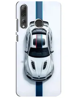 Чехол для Huawei P Smart Plus 2019 с картинкой «Вид сверху — BMW M»