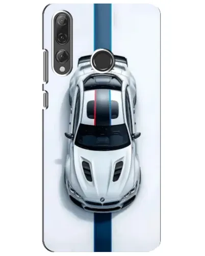 Чехол для Huawei P Smart Plus 2019 с картинкой «Вид сверху — BMW M»