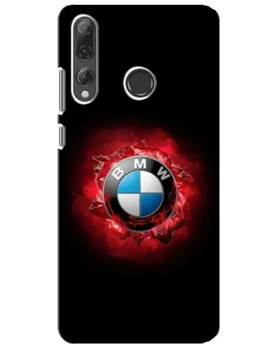 Чехол для Huawei P Smart Plus 2019 с картинкой «Логотип BMW — вспышка»