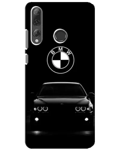Чехол для Huawei P Smart Plus 2019 с картинкой «BMW — взгляд из темноты»