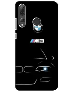 Чехол для Huawei P Smart Plus 2019 с картинкой «Минималистичный принт BMW M3» Чехол для Huawei P Smart Plus 2019 с картинкой «Минималистичный принт BMW M3»