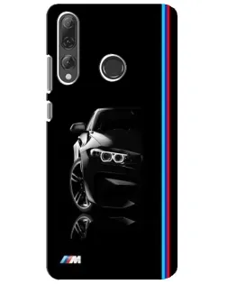 Чехол для Huawei P Smart Plus 2019 с картинкой «Силуэт BMW в темноте» Чехол для Huawei P Smart Plus 2019 с картинкой «Силуэт BMW в темноте»