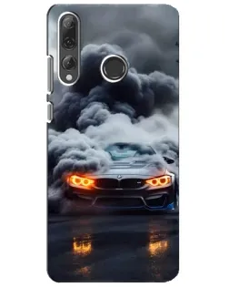 Чехол для Huawei P Smart Plus 2019 с картинкой «BMW в дыму» Чехол для Huawei P Smart Plus 2019 с картинкой «BMW в дыму»