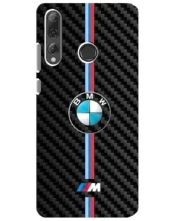 Чехол для Huawei P Smart Plus 2019 с картинкой «Эмблема BMW и карбон» Чехол для Huawei P Smart Plus 2019 с картинкой «Эмблема BMW и карбон»