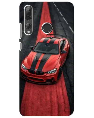 Чехол для Huawei P Smart Plus 2019 с картинкой «BMW на красной дорожке»