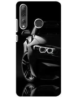 Чехол для Huawei P Smart Plus 2019 с картинкой «Черная BMW — профиль» Чехол для Huawei P Smart Plus 2019 с картинкой «Черная BMW — профиль»