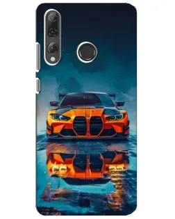 Чехол для Huawei P Smart Plus 2019 с картинкой «BMW — золотая эмблема» Чехол для Huawei P Smart Plus 2019 с картинкой «BMW — золотая эмблема»