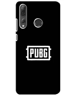 Чехол для Huawei P Smart Plus 2019 с картинкой «Лого BMW — металлический блеск»