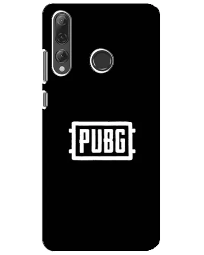 Чехол для Huawei P Smart Plus 2019 с картинкой «Лого BMW — металлический блеск»