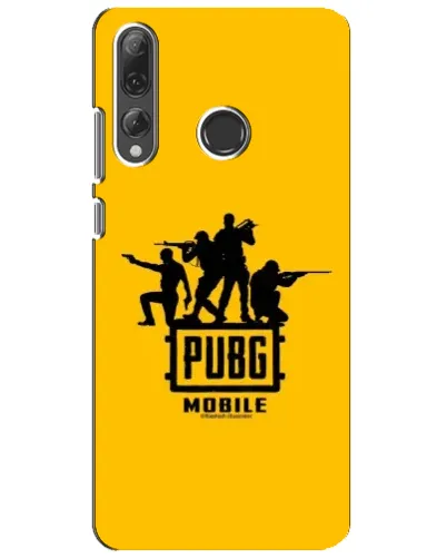 Чехол для Huawei P Smart Plus 2019 с картинкой «BMW M-Power — карбон»