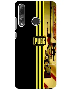 Чехол для Huawei P Smart Plus 2019 с картинкой «PUBG — камуфляжный шлем»
