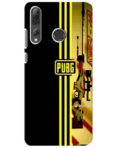 Чехол для Huawei P Smart Plus 2019 с картинкой «PUBG — камуфляжный шлем»