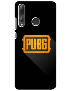 Чехол для Huawei P Smart Plus 2019 с картинкой «PUBG — рамка лого»