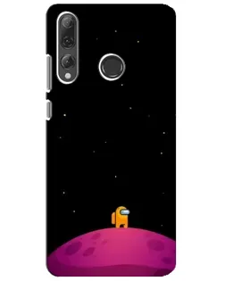 Чехол для Huawei P Smart Plus 2019 с картинкой «Одинокий герой на планете»