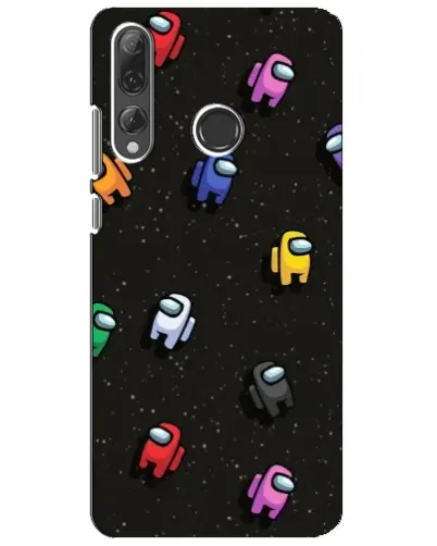 Чехол для Huawei P Smart Plus 2019 с картинкой «Космический паттерн Among Us»